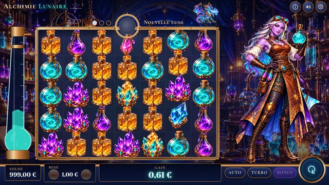 Lunar Alchemy — Slot a cluster