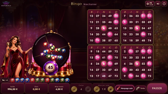 Night Bingo — Bingo 75 numeri
