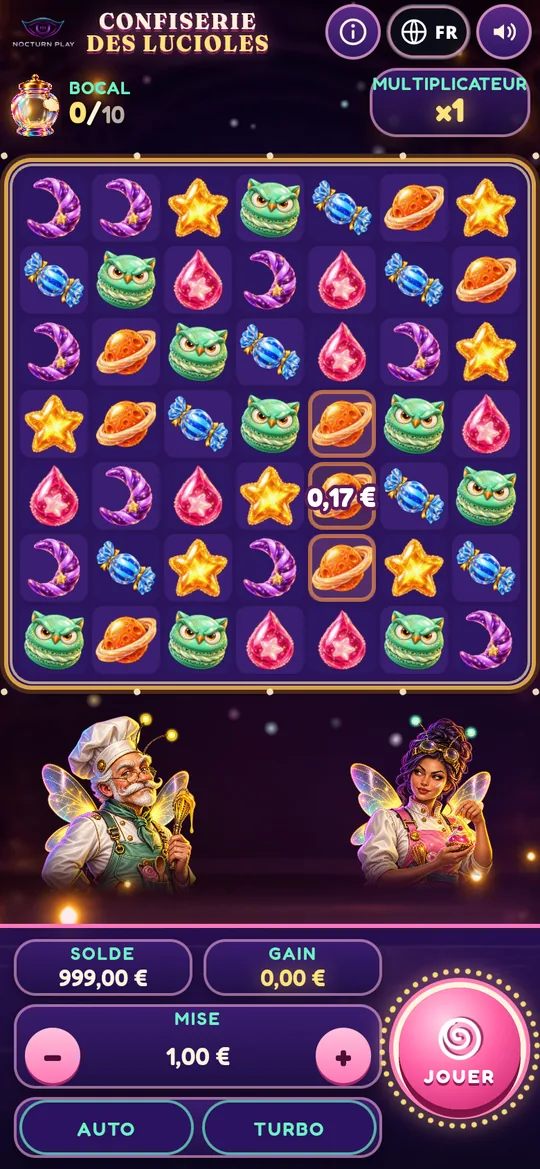 Firefly Sweets บนมือถือแนวตั้ง