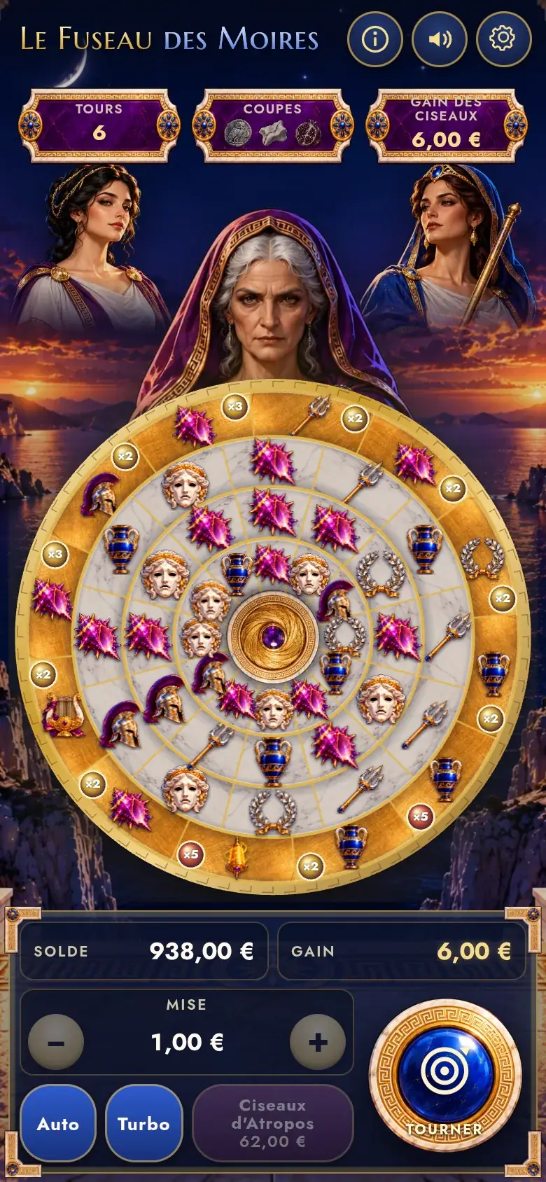 Free spins on mobile, the outer ring turned gold with its multipliers and the symbols Atropos has cut shown at the top