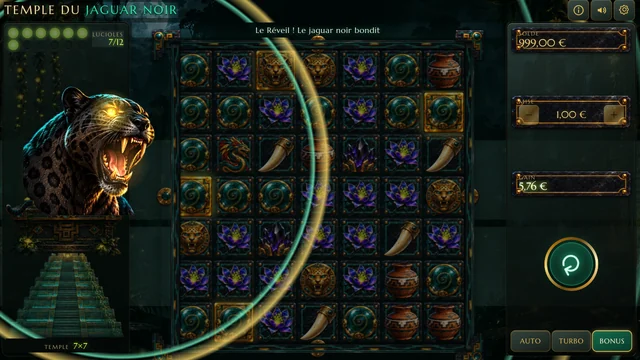 Black Jaguar Temple — Cluster slot